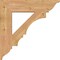 Ekena Millwork Balboa Traditional Smooth Bracket, Western Red Cedar, 5 1/2"W x 28"D x 28"H BKT06X28X28BOA01SWR - alternate 3